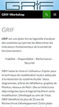 Mobile Screenshot of grif-workshop.fr