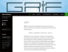 Tablet Screenshot of grif-workshop.fr